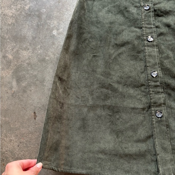 8 by Yoox corduroy maxi skirt - Picture 6 of 6